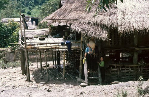 Có người lấy cả nón che mặt khi nhìn ông khách Tây.