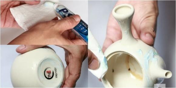 Cốc sứ bị xỉn màu, làm ngay mẹo này để trắng tinh như mới - Hình 2 Coc su bi xin mau, lam ngay meo nay de trang tinh nhu moi-Hinh-2