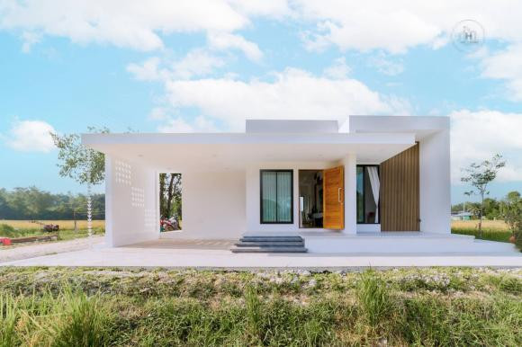 Ngắm nhìn ngôi nhà cấp bốn tối giản, tiện nghi này - Hình 3 Ngam nhin ngoi nha cap bon toi gian, tien nghi nay-Hinh-3