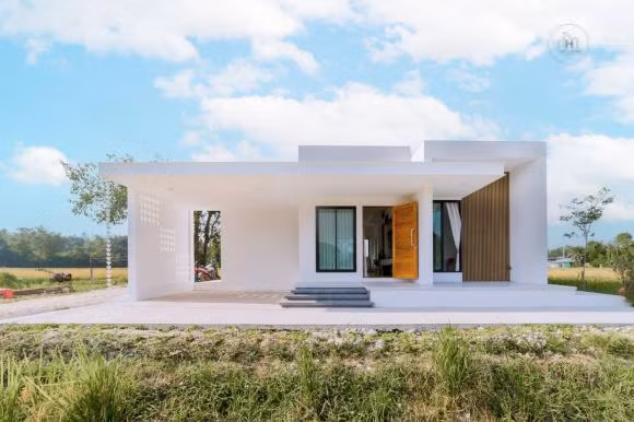 Ngắm nhìn ngôi nhà cấp bốn tối giản, tiện nghi này - Hình 3 Ngam nhin ngoi nha cap bon toi gian, tien nghi nay-Hinh-3