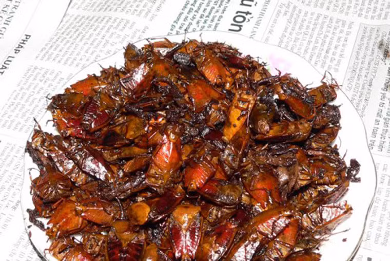 Bọ xít rừng. Không giống với bọ xít nhà, bọ xít rừng hôi hơn nhiều. Để chế biến, người ta ngâm qua với nước gạo pha ớt để khử mùi. Khi chế biến, người làm bếp phải đảo đều trên chảo lửa cùng lá chanh. Khi thành phẩm, mùi của bọ xít rừng vẫn rất hôi, nên người ta phải ăn kèm với một loại lá thơm đặc trưng của vùng Mường La là "húng đá".