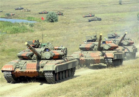 Xe tăng chiến đấu chủ lực T-64BV1.