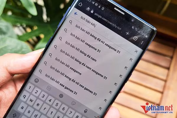 Người Việt tìm kiếm gì nhiều nhất trên Google về SEA Games 31? Nguoi Viet tim kiem gi nhieu nhat tren Google ve SEA Games 31?