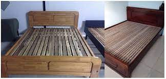  Giường cũ không biết nguồn gốc. Theo quan niệm của ông bà ta truyền lại thì mỗi một cặp vợ chồng đều nên có một chiếc giường cưới mới của riêng mình. Bởi nó tượng trưng cho hạnh phúc lưa đối. 