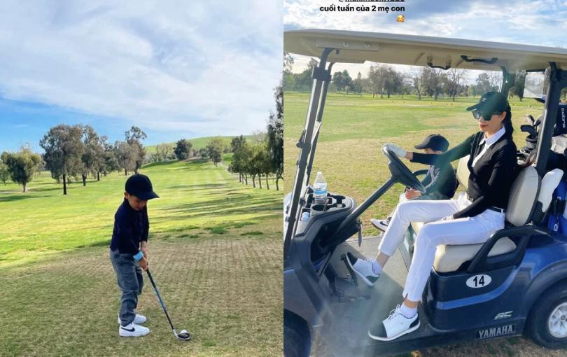 Pham Huong he choi golf la kin mit, khac han dan Hau que nha-Hinh-5