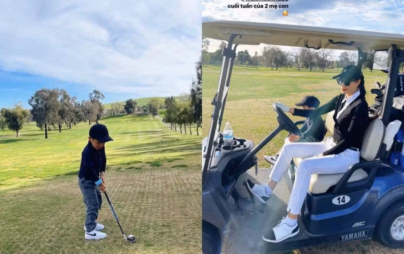 Pham Huong he choi golf la kin mit, khac han dan Hau que nha-Hinh-5