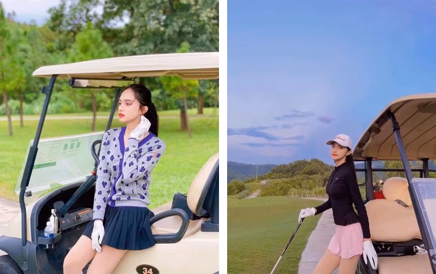 Pham Huong he choi golf la kin mit, khac han dan Hau que nha-Hinh-8