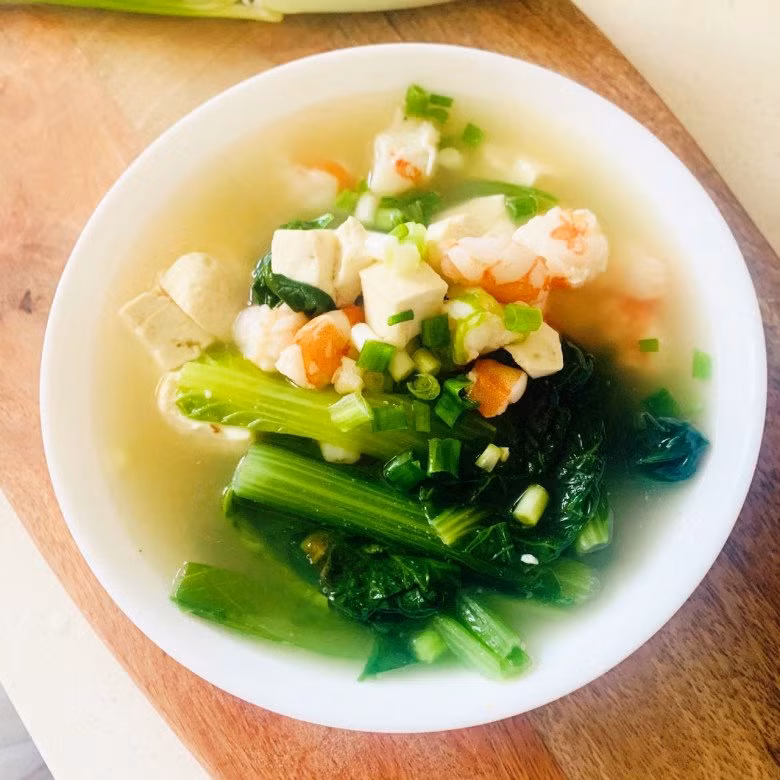 Cách mới nấu canh rau cải với tôm vừa ngon lại lạ miệng - Hình 6 Cach moi nau canh rau cai voi tom vua ngon lai la mieng-Hinh-6