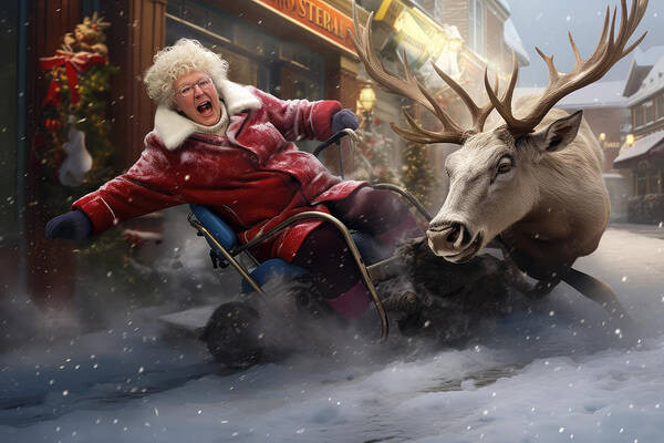  ‘Grandma Got Run Over By a Reindeer’ của Elmo and Patsy: Bà tôi bị tuần lộc cán qua, nghe tên thôi đã biết là một bài hát từ địa ngục, dù là chủ đề Giáng sinh. Bài hát với nội dung hài hước về một bà lão uống quá nhiều rượu trứng và quên uống thuốc bị Dasher, Dancer và Prancer cán qua. Nội dung còn tàn nhẫn hơn nữa khi chồng của bà đã vô cùng đau khổ đến nỗi đã... đi uống bia và chơi bài với anh họ.
