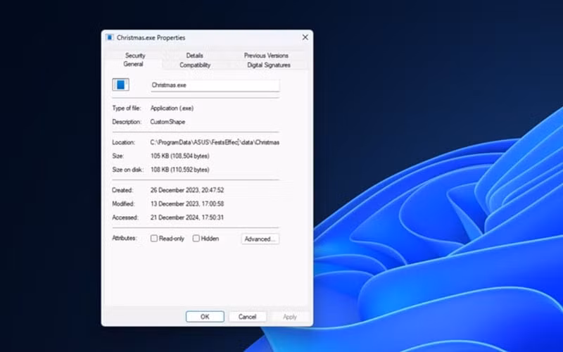 Phần mềm Giáng sinh của ASUS khiến người dùng tá hỏa, ngỡ virus - Hình 2 Phan mem Giang sinh cua ASUS khien nguoi dung ta hoa, ngo virus-Hinh-2