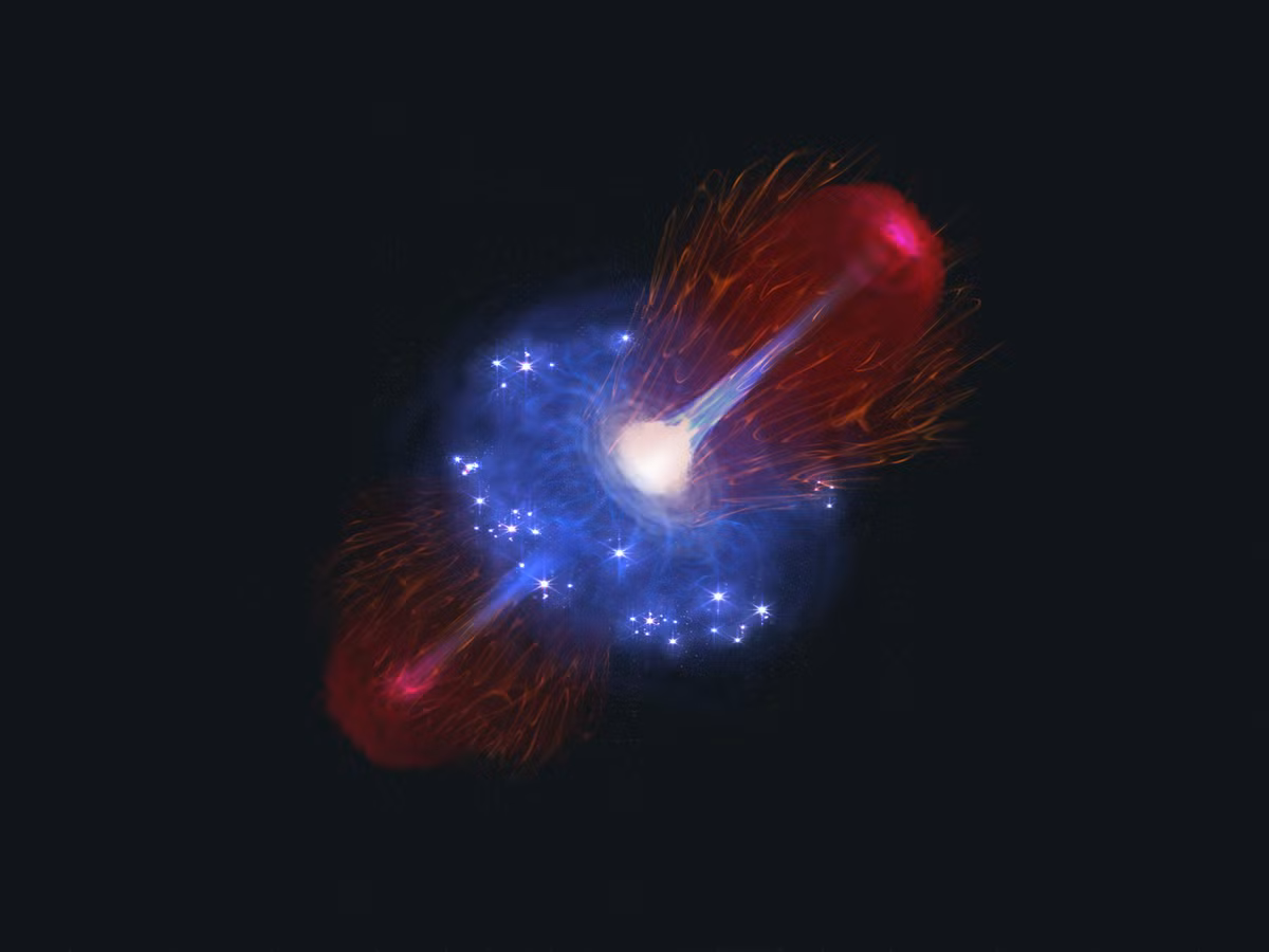 Hố đen 'ngủ đông' sau khi 'ăn' quá nhiều vật chất Ho den 'ngu dong' sau khi 'an' qua nhieu vat chat