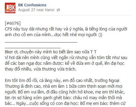 Câu chuyện cảm động thu hút nhiều người quan tâm trong vài ngày nay.