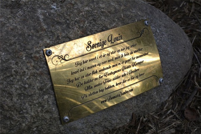 ##sc### Thomas Dambo, "cha đẻ" của những người khổng lồ này, thực sự là tạo ra một cuộc phiêu lưu trong khu rừng cổ tích. Cạnh mỗi người khổng lồ là một viên đá gắn bài thơ để người ta có thể lần ra vị trí của người khổng lồ tiếp theo. 