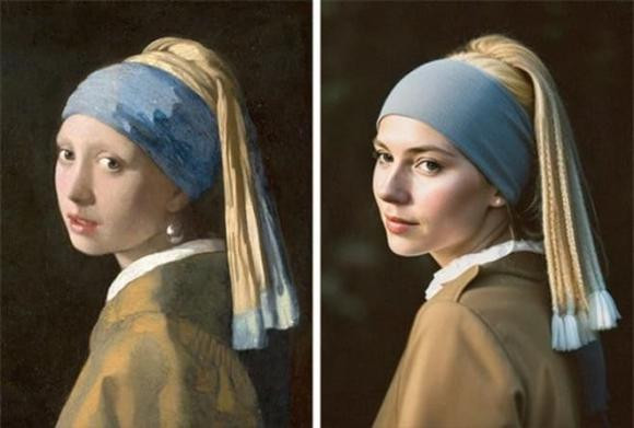 Dung AI phuc che chan dung Newton, Napoleon, bat ngo dung mao-Hinh-4