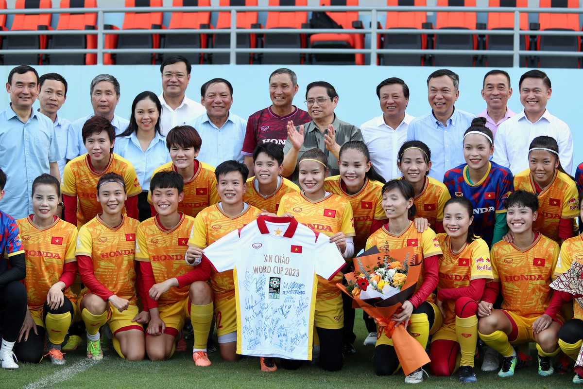 Ngày 4/7, tuyển nữ Việt Nam sẽ dự lễ xuất quân dự World Cup nữ 2023.