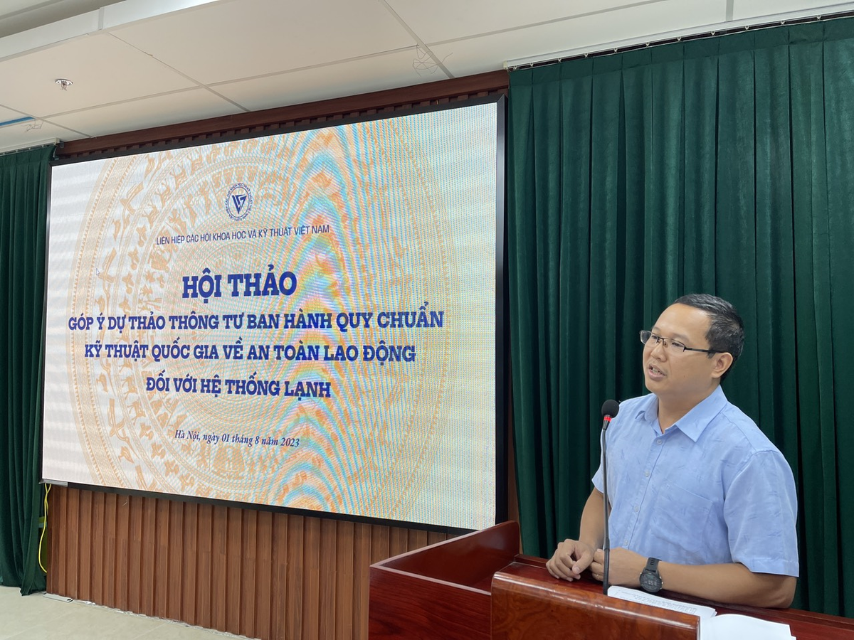 Gop y Du thao Thong tu ban hanh quy chuan quoc gia ve an toan lao dong doi voi he thong lanh-Hinh-2