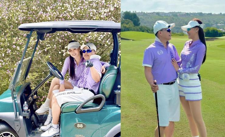 ô cũng ngầm phủ nhận tin đồn bầu bí với loạt ảnh tình tứ trong chuyến du lịch đến Mỹ.