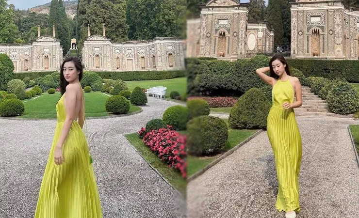 Loạt ảnh của nàng hậu vẫn rất thu hút đủ thấy trình chụp hình của con trai út nhà bầu Hiển rất xuất sắc.