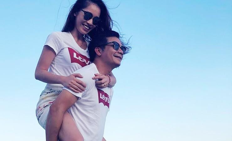 ột cặp đôi đẹp khác là Á hậu Nguyễn Thu Trang và ông xã - Shark Hưng.