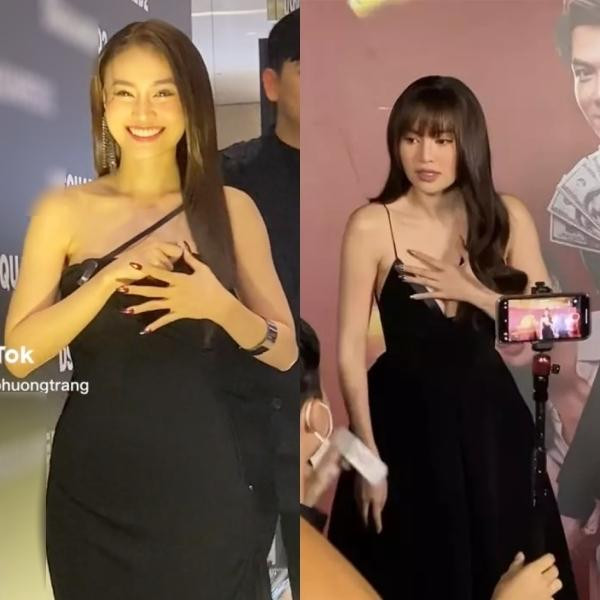 Đây không phải lần đầu tiên mỹ nhân sinh năm 1990 khổ sở vì váy áo hở bạo. Trước đó, khi diện những item xẻ cao đến hông, hay khoét cổ sâu, nữ diễn viên cũng phải tìm mọi cách che chắn.