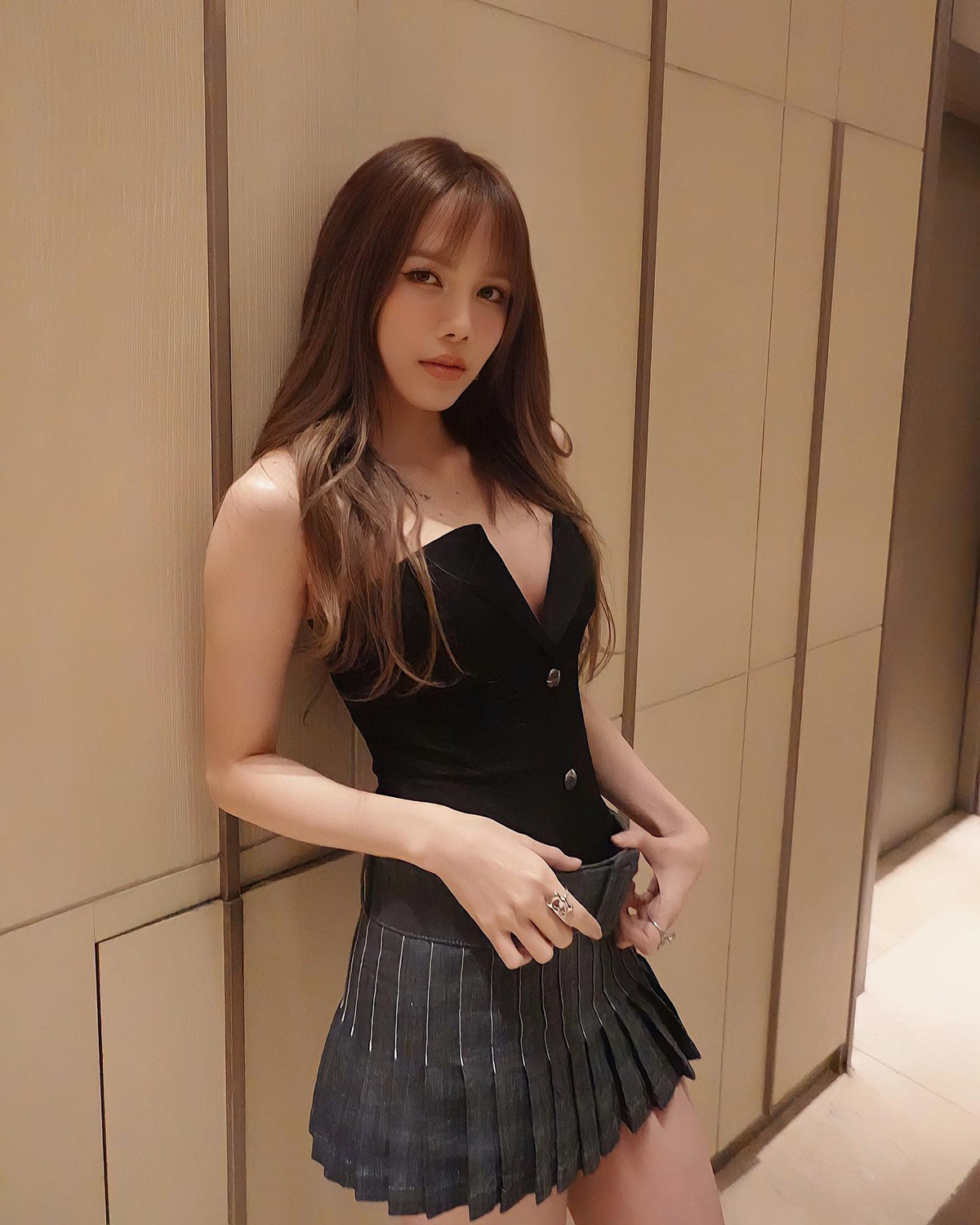 Dam Thu Trang tuoi tan ben Cuong Do La, Diep Lam Anh xinh dep-Hinh-9