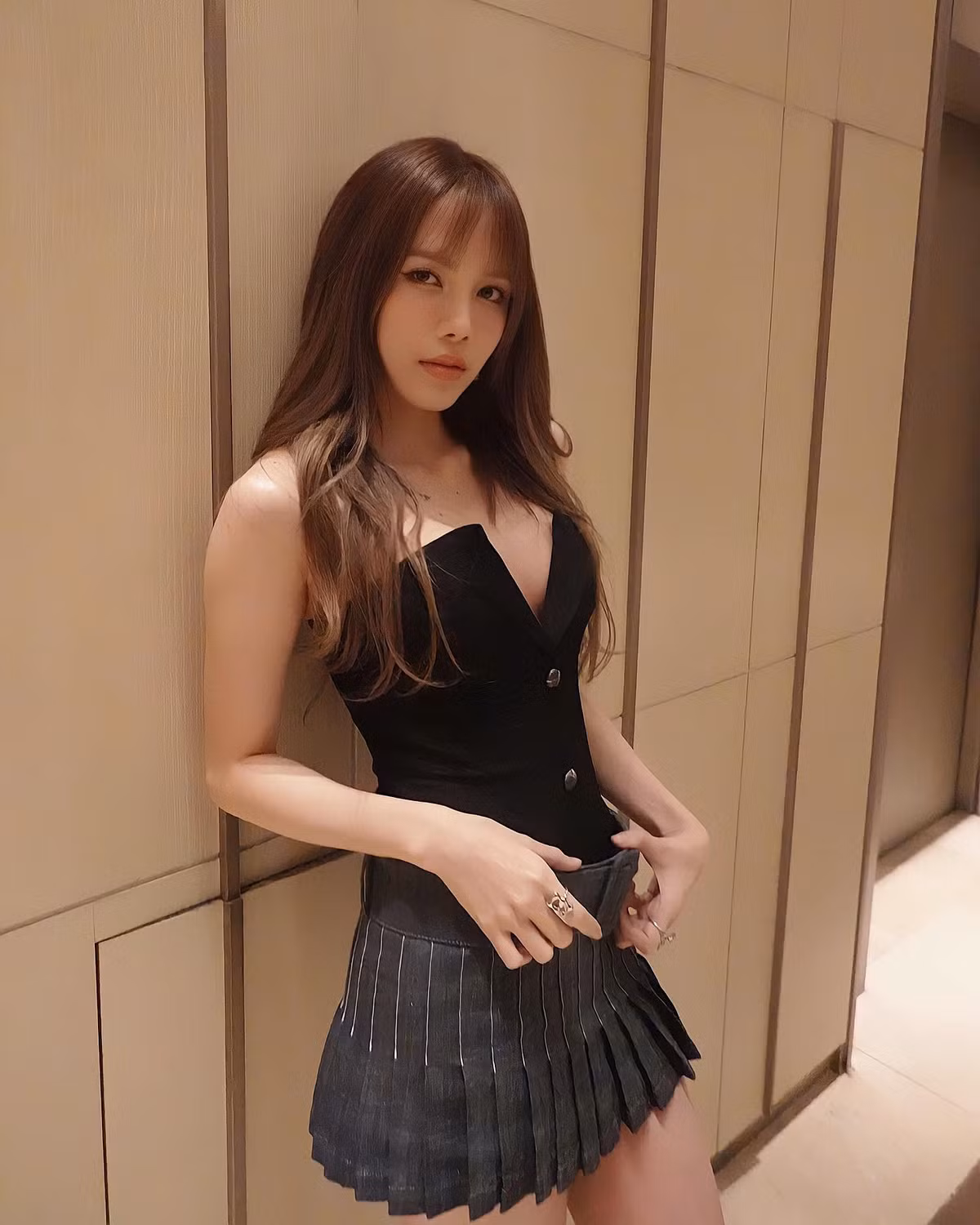 Dam Thu Trang tuoi tan ben Cuong Do La, Diep Lam Anh xinh dep-Hinh-9