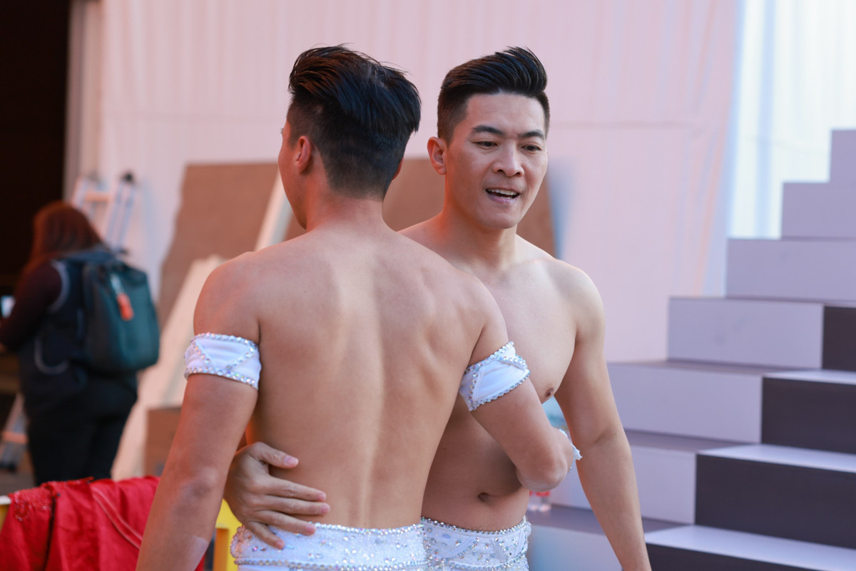 Theo Quốc Nghiệp, lần xác lập kỷ lục xiếc chồng đầu này không gây nhiều áp lực về sức khỏe nhưng đòi hỏi kỹ thuật cao. Anh em đồng lòng muốn xác lập kỷ lục thế giới mới lần cuối trước khi khép lại sự nghiệp thi đấu đỉnh cao của họ.