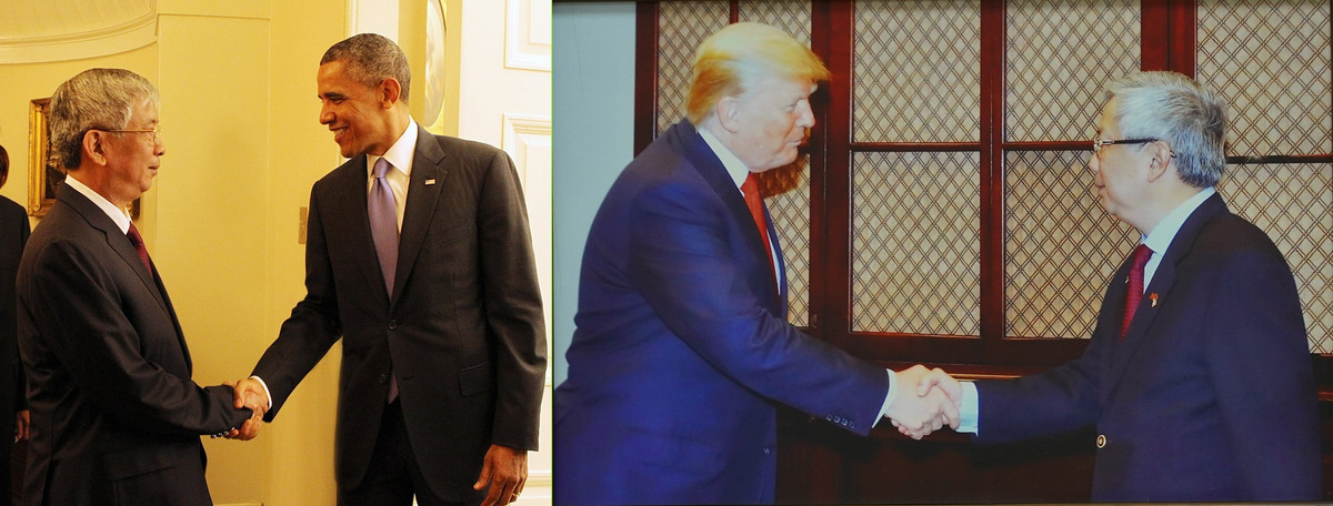 Những lần Thượng tướng Nguyễn Chí Vịnh gặp gỡ Tổng thống Mỹ.