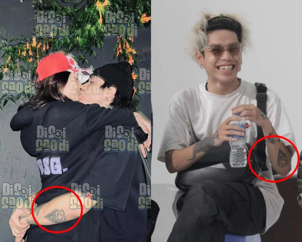 ị trí hình xăm của chàng trai trong tấm hình Bảo Anh giống hệt với NEGA.