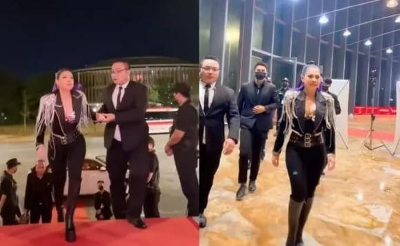 Thực hư Thanh Thảo thuê vệ sĩ hộ tống làm lố tại sự kiện - Hình 2 Thuc hu Thanh Thao thue ve si ho tong lam lo tai su kien-Hinh-2