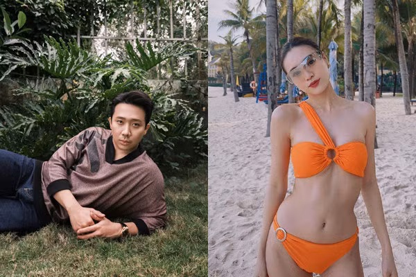 Ninh Dương Lan Ngọc diện bikini cam, Trấn Thành suy tưTrên trang cá nhân, trong khi Trấn Thành đăng bức ảnh rất suy tư thì diễn viên Ninh Dương Lan Ngọc lại tung tăng diện bikini cam trên biển.