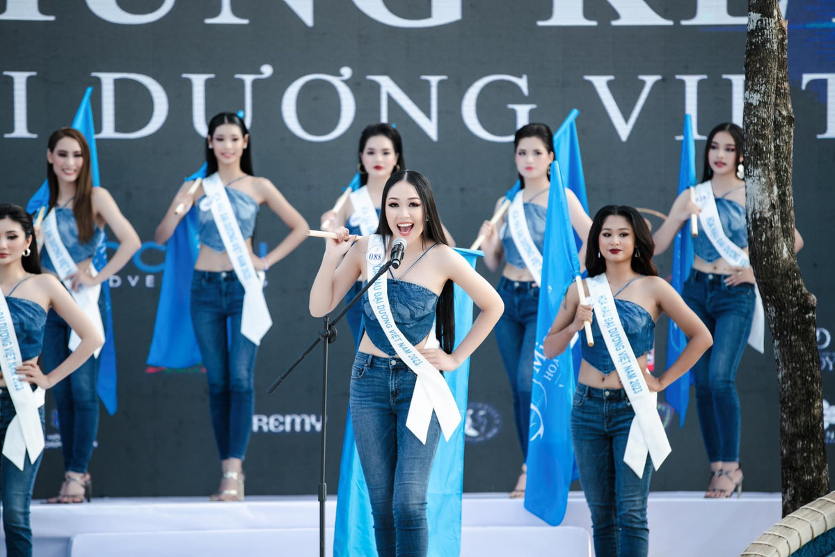 Tran Thi Thu Uyen dang quang Hoa hau Dai duong Viet Nam 2023-Hinh-6