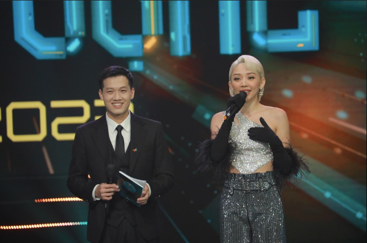 Nhan sac khac la cua Thu Minh tai le trao giai VTV Awards 2022-Hinh-8