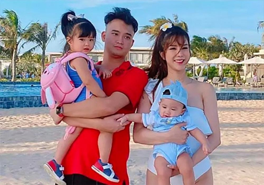 Diep Lam Anh va chong cu cung gianh quyen nuoi 2 con, toa hoan xu-Hinh-3