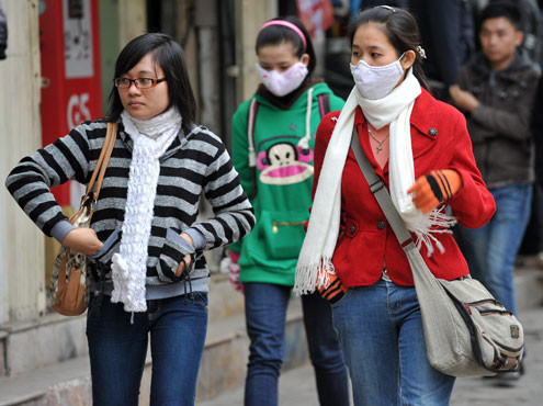 Các tỉnh miền Bắc trời tiếp tục rét đậm, rét hại trên diện rộng, trời quang mây, không mưa.