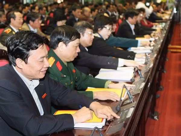 Nghị trường Quốc hội cũng là nơi có nhiều phát ngôn gây sốc trong thời gian qua. Ảnh: TTXVN.