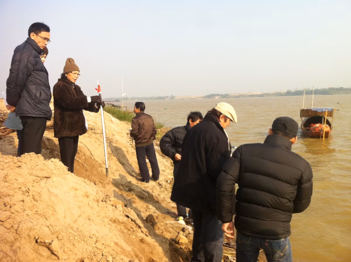 Khu vực bãi Tự Nhiên, Thường Tín phát hiện được 3 điểm nghi vấn.