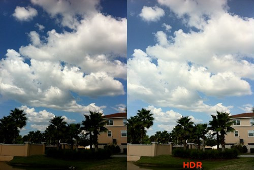  9. Kích hoạt chế độ HDR tự động. iPhone đi kèm với một tính năng chụp ảnh được gọi là HDR. Chế độ này sẽ chụp ra 3 bức ảnh khác nhau ở các chế độ sáng, bình thường, tối và ghép chúng lại với nhau. Điều này cho phép bạn chụp ảnh có độ tương phản cao, chân thực mà không làm giảm chất lượng ảnh. 