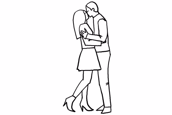 11. Đây là cách thể hiện tình cảm khi cặp đôi gặp nhau. Sẽ rất thú vị khi kiểu ảnh này được chụp ở những nơi đông người, chẳng hạn như là một điểm hẹn nổi tiếng trong thành phố, xe lửa hoặc các trạm tàu điện ngầm.