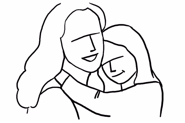 19. Một bức ảnh ngập tràn cảm xúc: chỉ cần đề nghị bé ôm lấy mẹ. Hãy tìm cách nắm bắt được cảm xúc tự nhiên của hai mẹ con cho một bức ảnh vô giá.