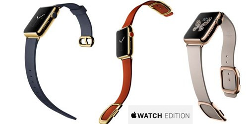  7. Apple Watch Edition Đây là phiên bản Đồng hồ Apple Watch cao cấp nhất với lớp vỏ làm bằng vàng 18 karat, dây da và chốt khóa cách điệu. Sản phẩm trang bị kính sapphire ở mặt trước, gốm ceramic ở mặt sau và toàn bộ khung làm bằng vàng 18 karat. Tất nhiên đi kèm với đó là mức giá không hề dễ chịu lên tới 17.000 USD (khoảng 380 triệu đồng).