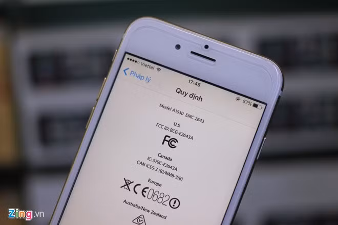 Tuy nhiên, đi sâu và phần pháp lý thì sẽ thấy chiếc iPhone 6S này sử dụng phần cứng của iPhone 5S. Người dùng cần kết nối điện thoại với máy tính sau đó vào iTunes để phân biệt.