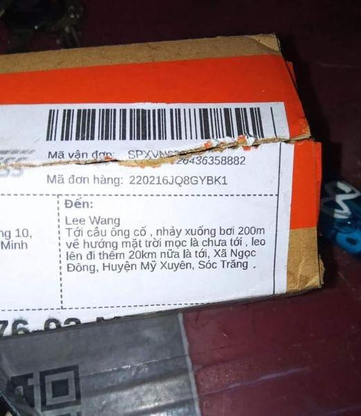 Shipper muon bo nghe khi ‘thuong de’ ghi dia chi ma nhu thach do