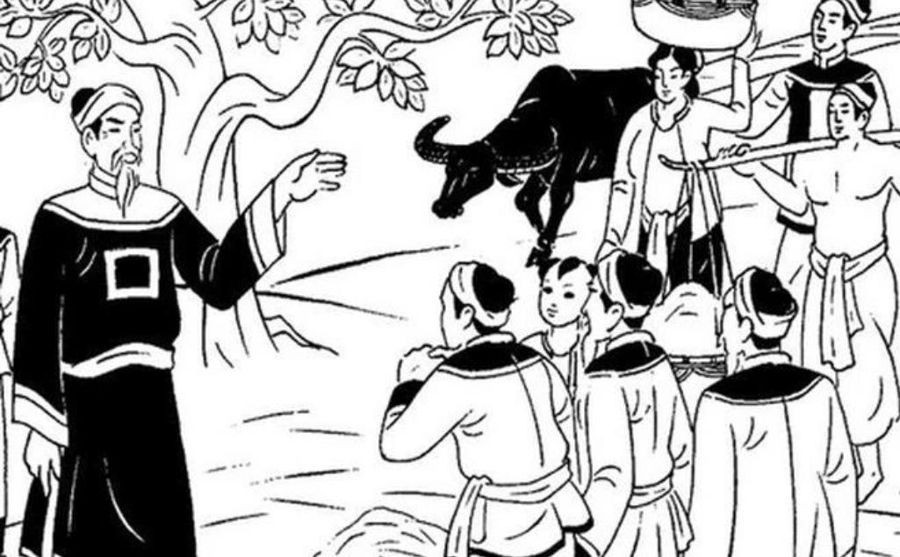 Giai thoại chấm thi cho người nhà của vị Hoàng giáp cưỡi bò - Hình 3 Giai thoai cham thi cho nguoi nha cua vi Hoang giap cuoi bo-Hinh-3