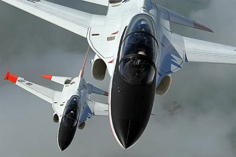 Máy bay huấn luyện chiến đấu tiên tiến KAI T-50.