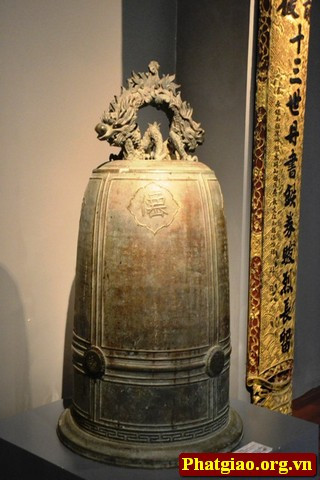 Chuông đồng, thời Trần, thế kỷ XIII.