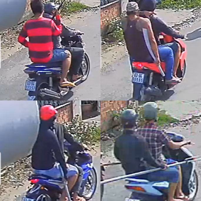 Hang chuc doi tuong o Tien Giang mang hung khi “dieu hanh” giua ban ngay