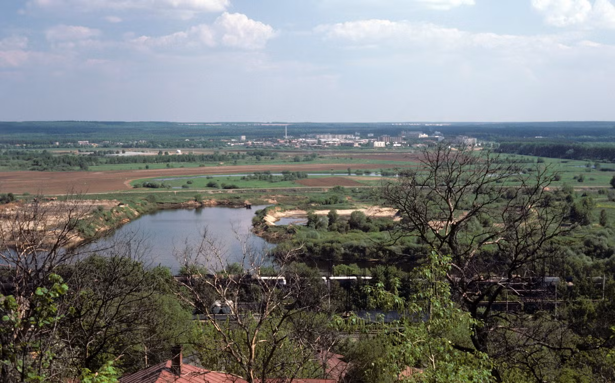 Sông Klyazma ở ngoại vi thành phố Vladimir, Liên Xô năm 1985. Ảnh: Gerald Leonard Flickr.