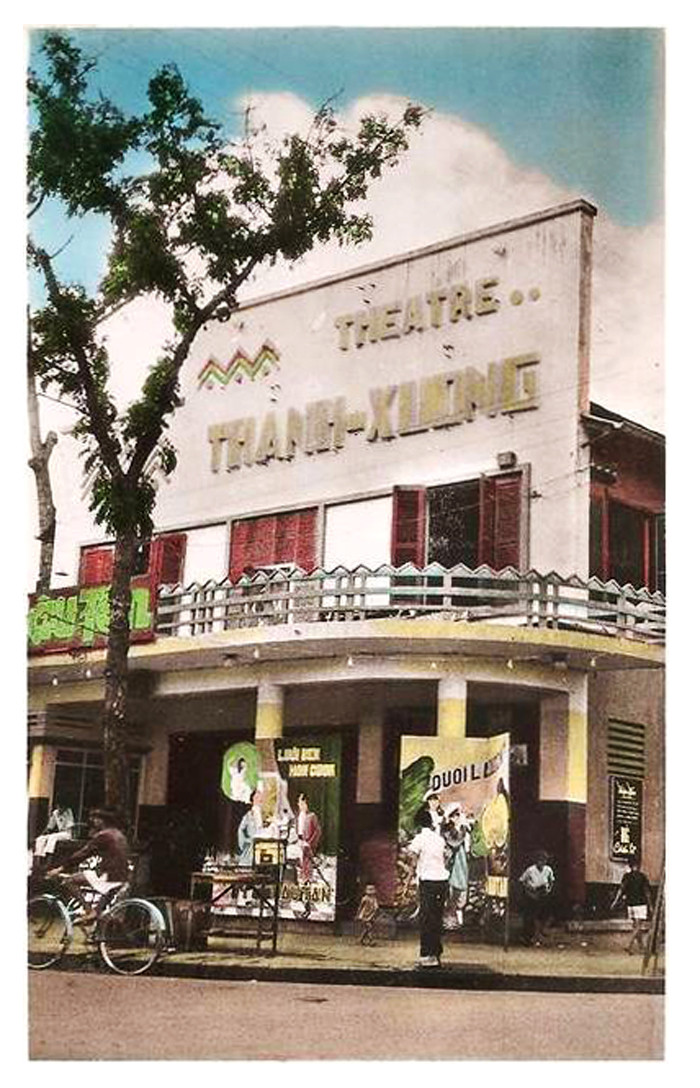 Rạp cải lương Thành Xương góc đường Yersin - Colonel Grimaud (Phạm Ngũ Lão). Sau này rạp được đổi công năиg thành rạp chiếu bóng Diên Hồng. Những năm gần đây nơi này trở thành quán nhậu.