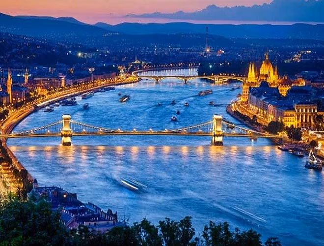 Con sông này chảy ra tổng cộng 10 nước châu Âu trước khi đổ ra biển (Nguồn: Kiến thức)